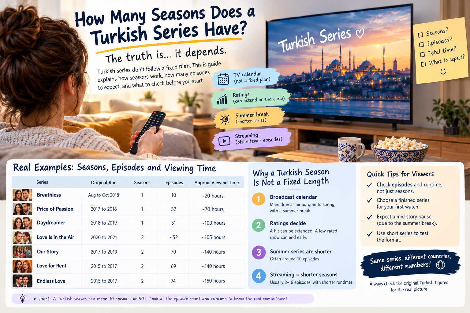 How Many Seasons Do Turkish Series Have? A Clear Guide